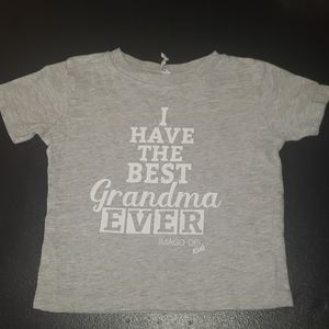 I have the best grandma ever shirt 2t